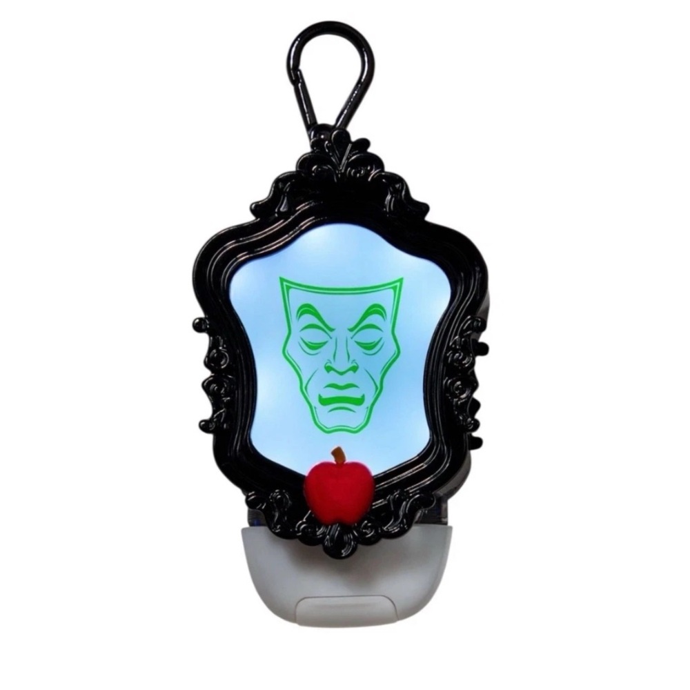 Bath and Body Works Disney VILLIANS PocketBac Holder Evil Queen Mirror Light-Up